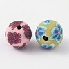 8mm Handmade Polymer Clay Beads FM198Y-3