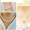 5Pcs 5 Styles Brass Micro Pave Cubic Zirconia European Beads KK-CJ0005-77-7