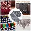 4M Polyester Tassel Lace Ribbon OCOR-DC0001-09B-7