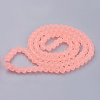 Baking Paint Transparent Glass Bead Strands X-GLAA-S031-8mm-28-2