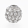 304 Stainless Steel Crystal Rhinestone Beads for DIY Projects STAS-A033-031P-1