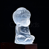 Buddha Natural Selenite Figurines DJEW-PW0021-01-2