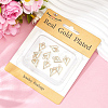 10Pcs Brass Heart Charms KK-BBC0021-64-6