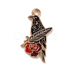 Alloy Enamel Pendants ENAM-A137-02KCG-1