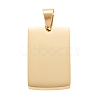 304 Stainless Steel Pendants Ion Plating(IP) STAS-F272-02G-1