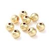 Rack Plating Brass Spacer Beads KKB-I709-03F-G01-2