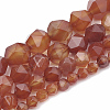 Natural Carnelian Beads Strands G-S332-6mm-005-2