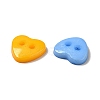 Acrylic Heart Buttons BUTT-E071-A-M-4