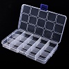 Plastic Bead Storage Container CON-R014-02-4