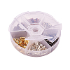 300Pcs 6 Colors Brass Cord Ends KK-CJ0001-68-6