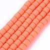 Polymer Clay Bead Strands CLAY-T001-C54-2
