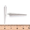 304 Stainless Steel Pendants STAS-T075-22B-P-3