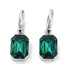 304 Stainless Steel Hoop Earring Hand Polished EJEW-C017-06P-2