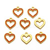 201 Stainless Steel Pendants STAS-S105-LA445-1