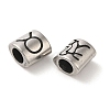 Oval with Constellation 304 Stainless Steel Beads STAS-E215-05AS-08-2