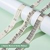 12M 3 Styles Printed Cotton Ribbons OCOR-NB0001-57-4