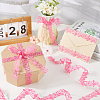 20 Yards Polyester Musical Note Lace Trim Ribbon OCOR-GF0004-44F-3