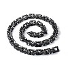 Spray Painted CCB Plastic Cable Chains AJEW-JB01046-02-2