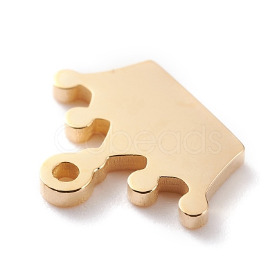 Ion Plating(IP) 304 Stainless Steel Charms STAS-Y002-10G-1