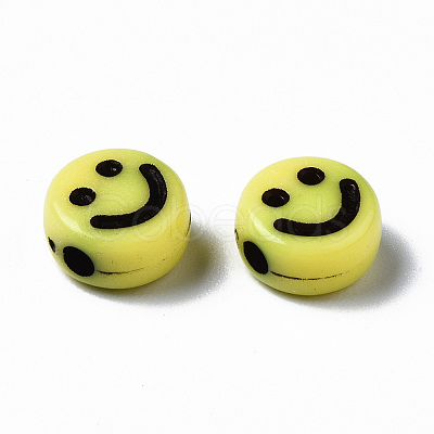 Opaque Craft Acrylic Beads MACR-S369-003B-02-01-1