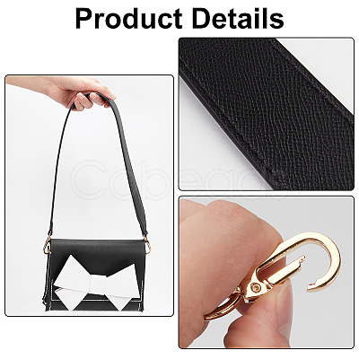 Composite Cowhide Bag Handles PURS-WH0005-12KCG-1