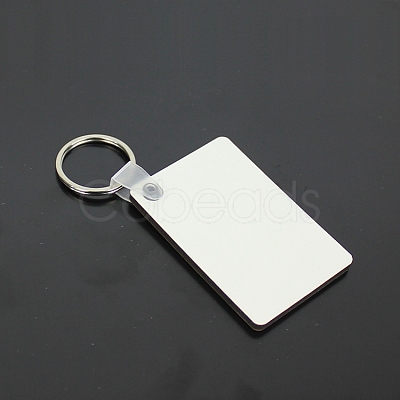 Sublimation Double-Sided Blank MDF Keychains LS-ZXFQ-PW0001-050-1