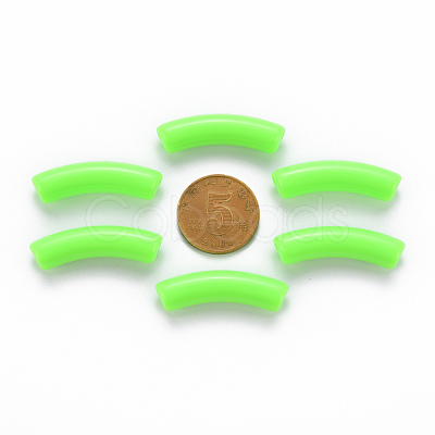 Opaque Acrylic Beads MACR-S372-002B-S030-1