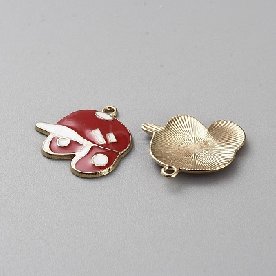 Alloy Enamel Pendants ENAM-CJC0010-36B-02-1