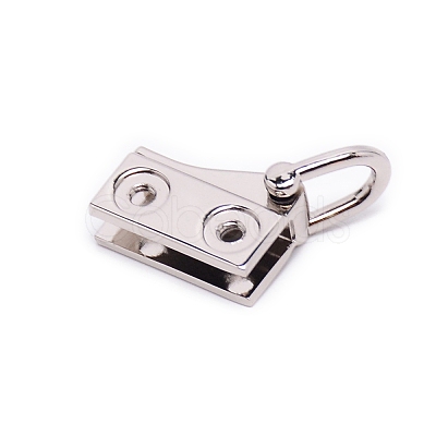 Iron Bag Hanger Buckles FIND-WH0082-67C-1