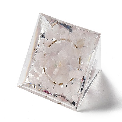 Orgonite Pyramid Resin Energy Generators AJEW-D056-01A-1