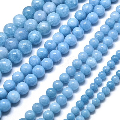 Natural Malaysia Jade Beads Strands G-L645-A01-8mm-15-1