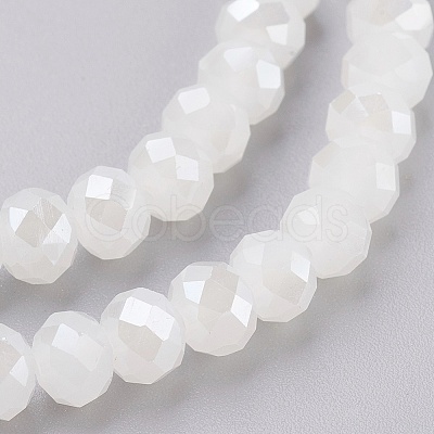 Electroplate Glass Beads Strands LS-GLAA-K027-03AB-1