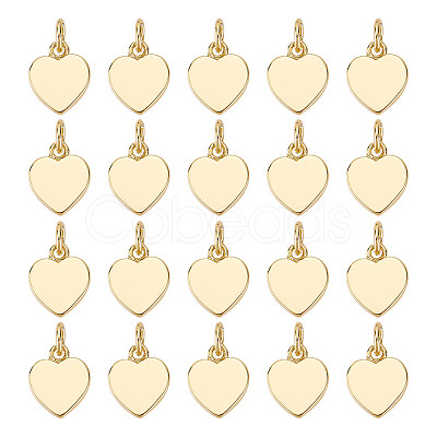 20Pcs Brass Charms KK-AN0001-11-1