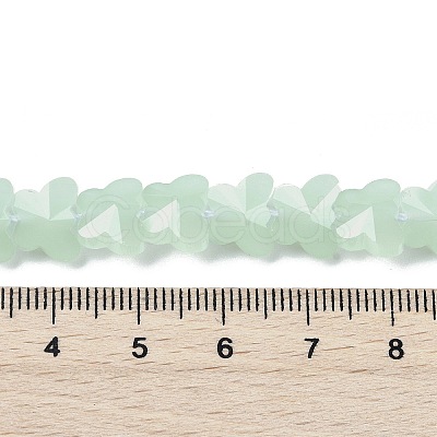 Imitation Jade Glass Beads Strands EGLA-L045-I-A03-1