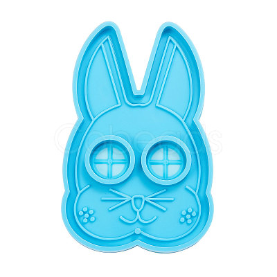 Rabbit Mask Silicone Molds DIY-CJC0001-30-1