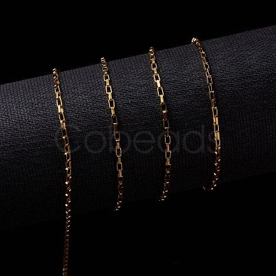 Ion Plating(IP) 304 Stainless Steel Venetian Chains CHS-H007-34G-1