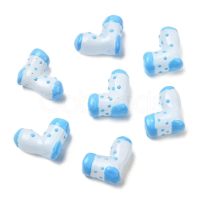 Handmade Glass Enamel Beads GLAA-K070-04D-1