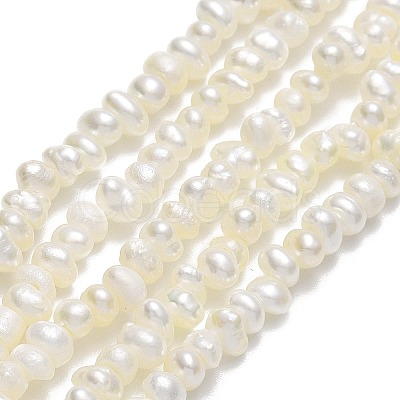 Natural Cultured Freshwater Pearl Beads Strands PEAR-A005-23-01-1