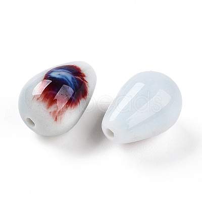 Handmade Porcelain Beads PORC-N008-05K-1