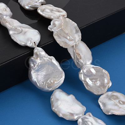 Natural Keshi Pearl Beads Strands PEAR-S020-V01-1
