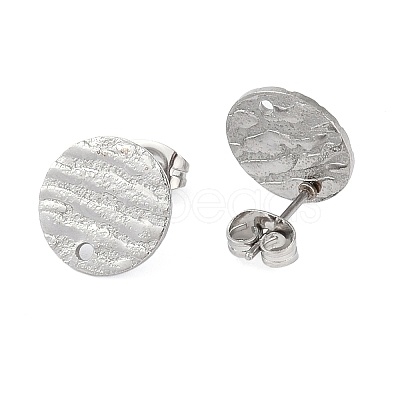 Non-Tarnish 304 Stainless Steel Stud Earring Findings STAS-M228-U01-01P-1