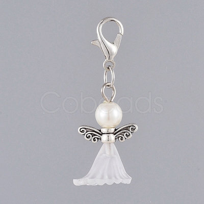 Acrylic Pendants X-HJEW-JM00382-01-1
