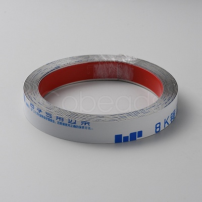 201 Stainless Steel Self-Adhesive Flexible Molding Trim FIND-WH0021-53B-P-1