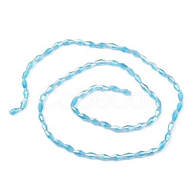 Transparent Glass Beads GLAA-P001-02A-03-1