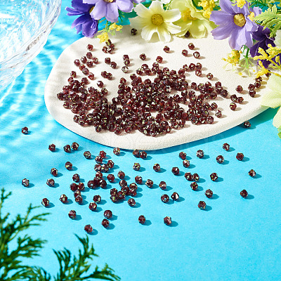 Picasso Baking Paint Glass Seed Beads SEED-TA0001-62K-1