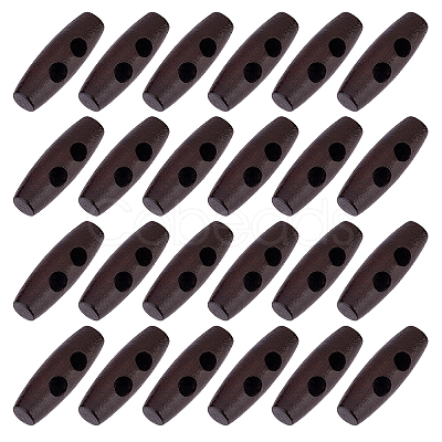 Rice Wooden Buttons BUTT-WH0020-14-1