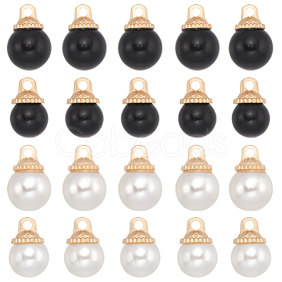 40Pcs 4 Styles Alloy Pendants FIND-SC0009-67-1
