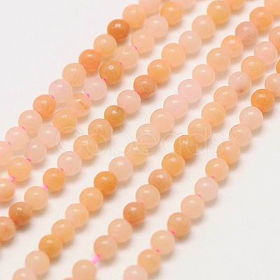 Natural Pink Aventurine Round Beads Strands LS-G-A130-2mm-33-1