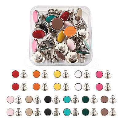 Alloy Button Pins for Jeans PALLOY-PJ0001-06-1