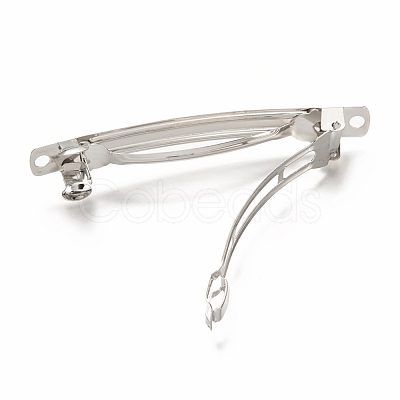 Iron Hair Barrette Findings IFIN-L037-003P-1